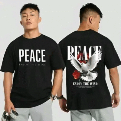 Back printed T-shirt